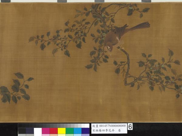 宋林椿四季花卉　卷