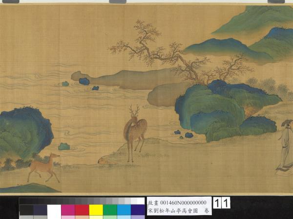 宋劉松年山亭高會圖　卷