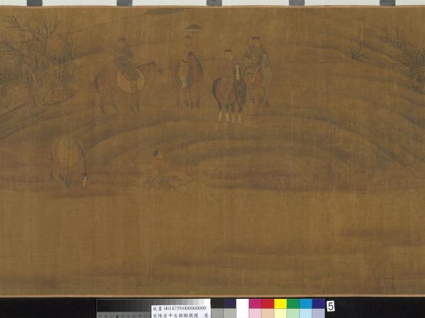 宋陳居中文姬觀獵圖　卷