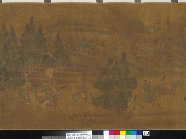 宋陳居中文姬觀獵圖　卷