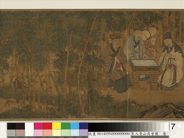宋人香山高會圖　卷