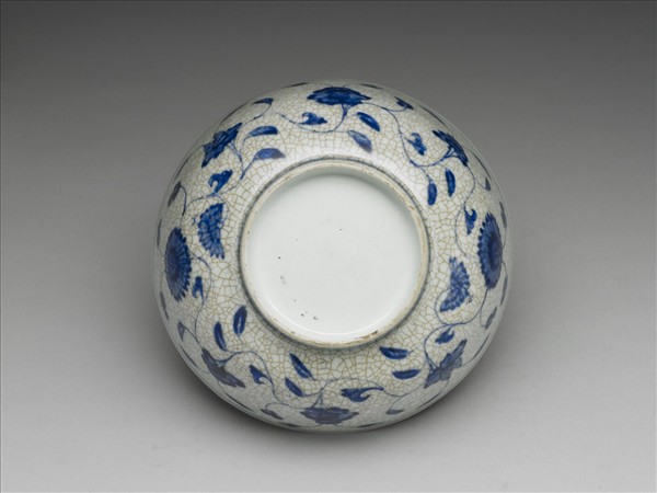 青花花卉紋碗
