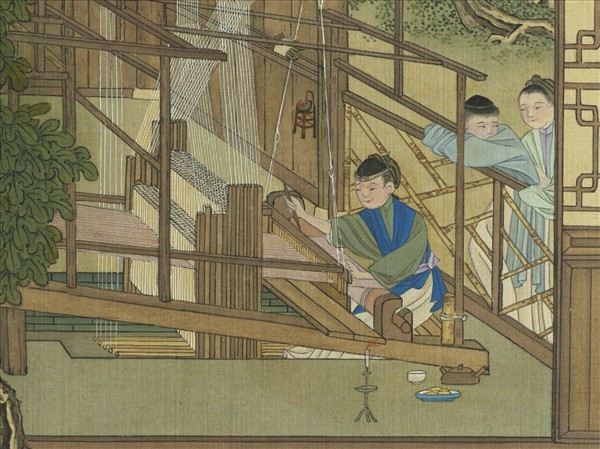 清冷枚耕織圖　冊　緯