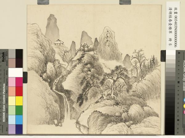 清胡桂春臺積翠　冊　泉壑虛亭