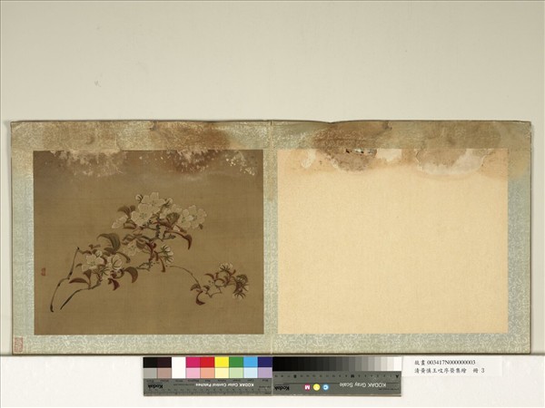 清黃慎王旼序榮集繪　冊　梨花