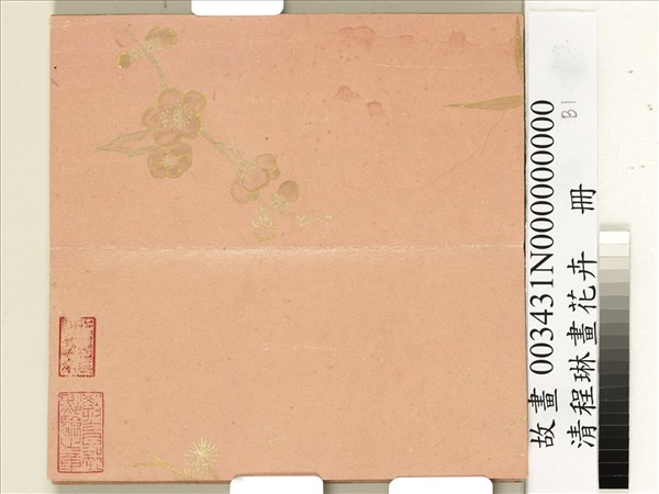 清程琳畫花卉　冊