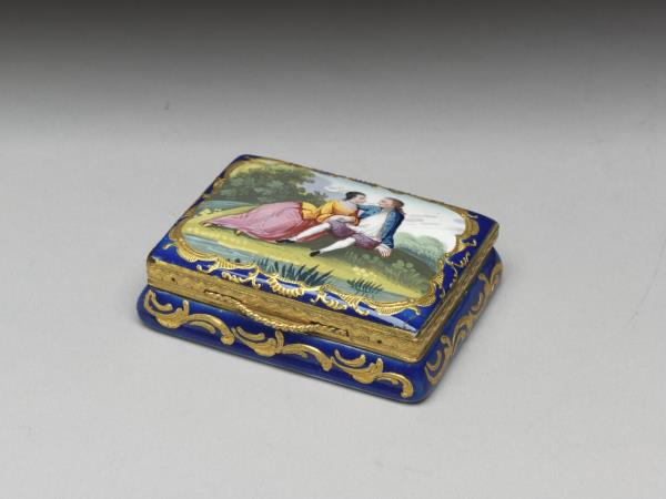 銅胎畫琺瑯鼻煙盒