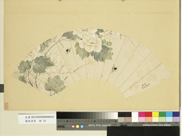 藝林清賞　冊　清徐恆蜜蜂芙蓉