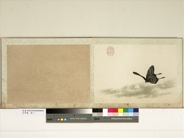 花甲圖　冊　蝴蝶（一）