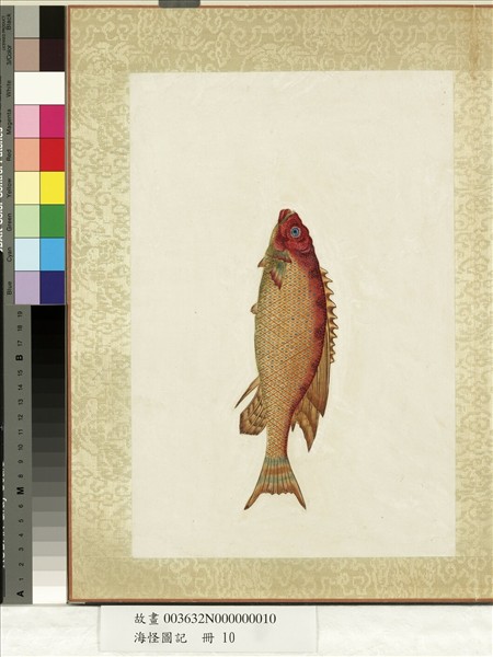 海怪圖記　冊　怪魚十九