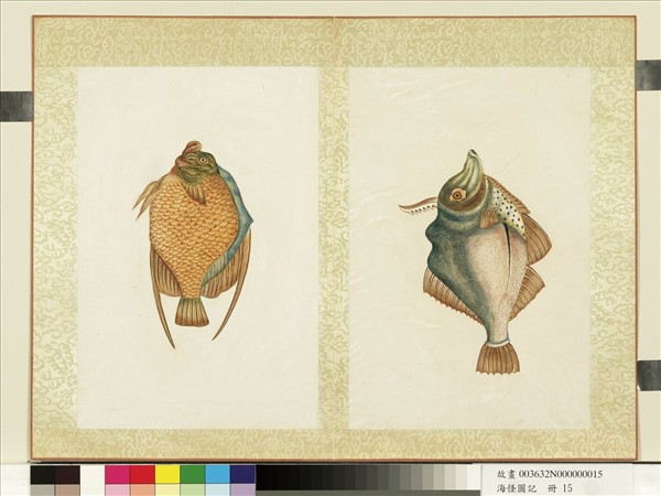 海怪圖記　冊　怪魚三十