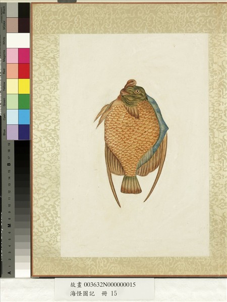 海怪圖記　冊　怪魚三十