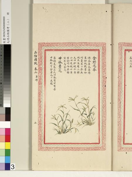 毛詩品物圖考（二）　冊　其檿其柘