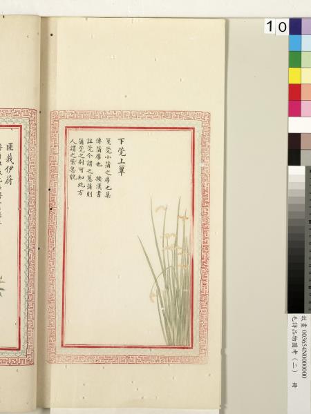 毛詩品物圖考（二）　冊　其檿其柘