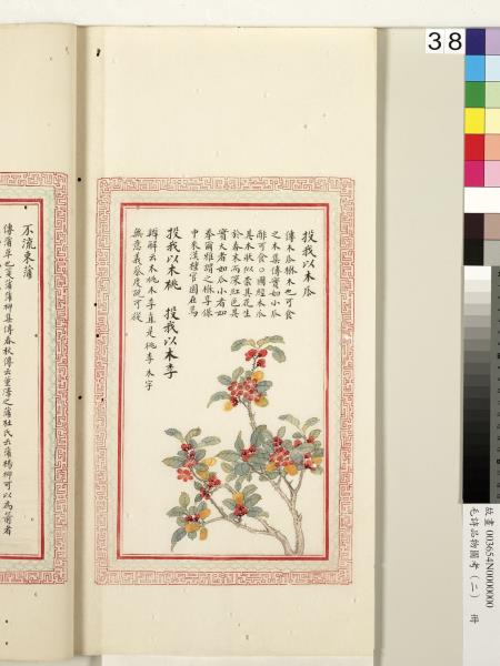 毛詩品物圖考（二）　冊　其檿其柘