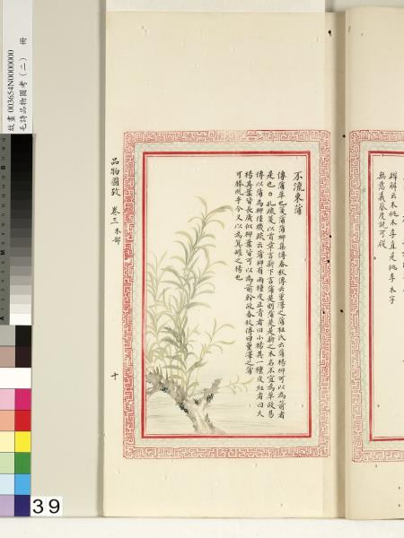 毛詩品物圖考（二）　冊　其檿其柘