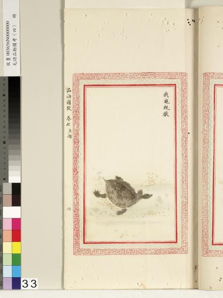 毛詩品物圖考（四）　冊　趯趯阜螽