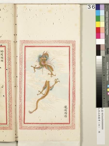 毛詩品物圖考（四）　冊　蠨蛸在戶