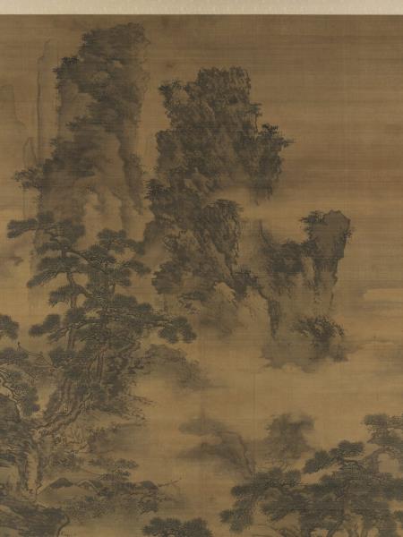 明戴進春酣圖　軸