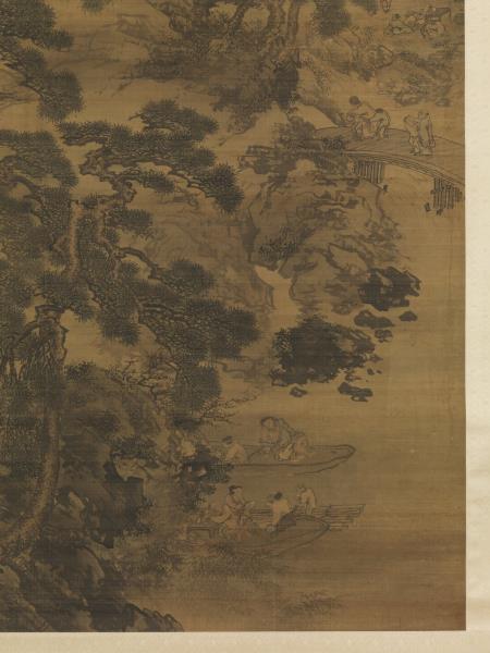 明戴進春酣圖　軸