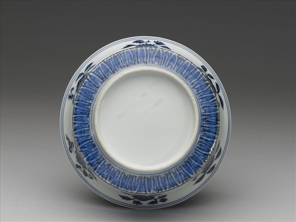 青花四季花卉紋碗