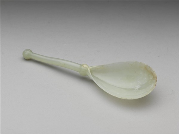 玉葉紋長柄勺