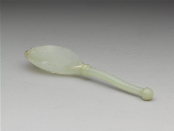 玉葉紋長柄勺