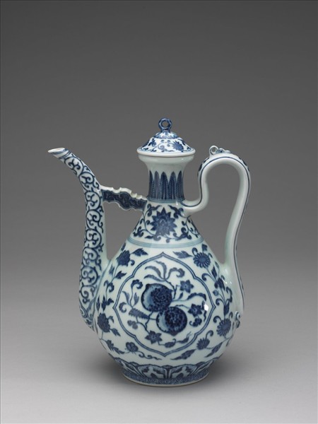 青花花果執壺