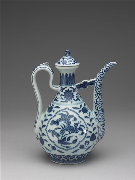 青花花果執壺