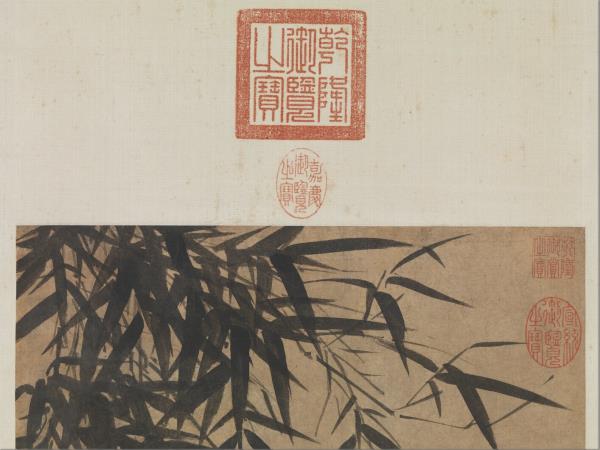 明王紱淇渭圖　軸