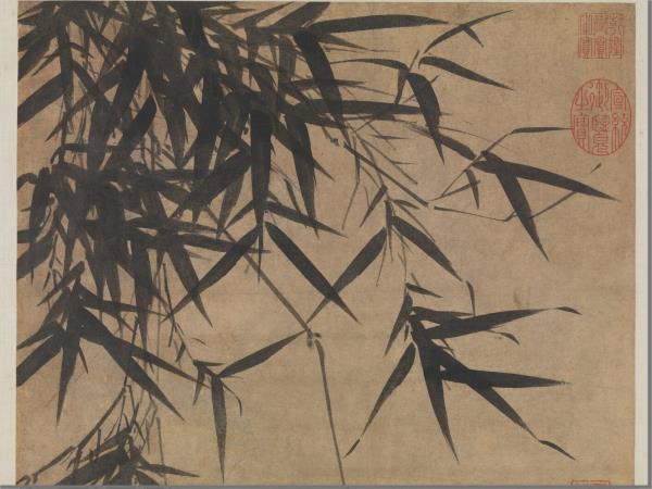 明王紱淇渭圖　軸