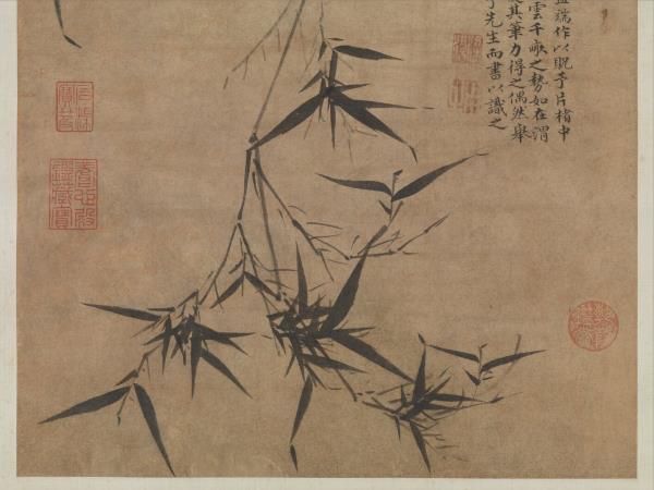 明王紱淇渭圖　軸