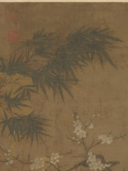 宋人冬日嬰戲圖　軸