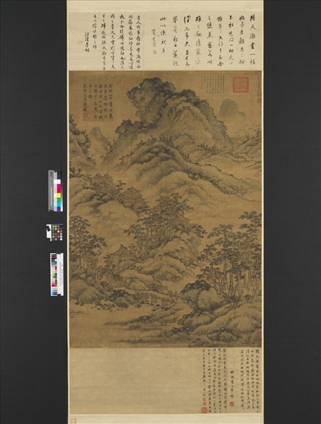 元陸廣仙山樓觀　軸