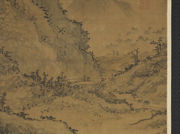 元陸廣仙山樓觀　軸