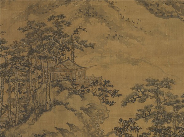 元陸廣仙山樓觀　軸