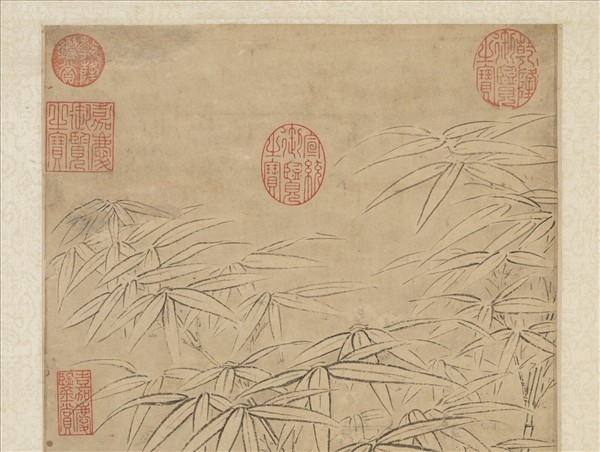 明夏昶三祝圖　軸