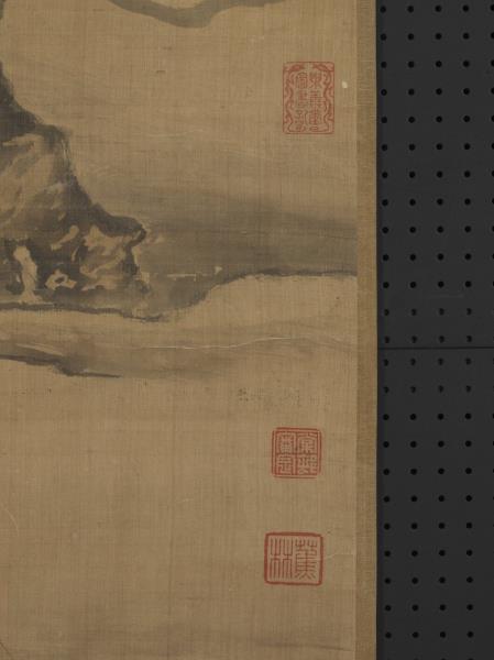 明邊文進花鳥　軸