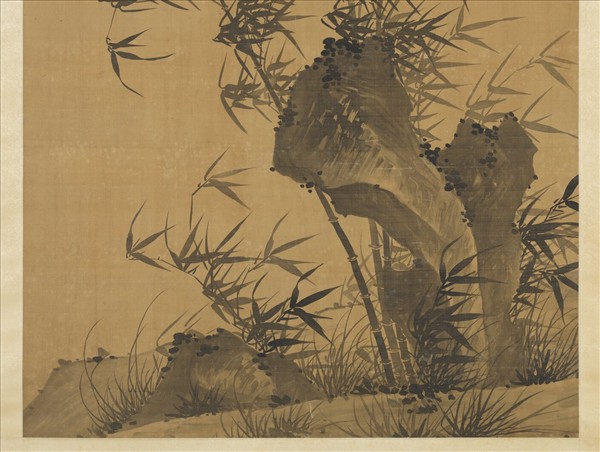 明呂端浚畫竹　軸