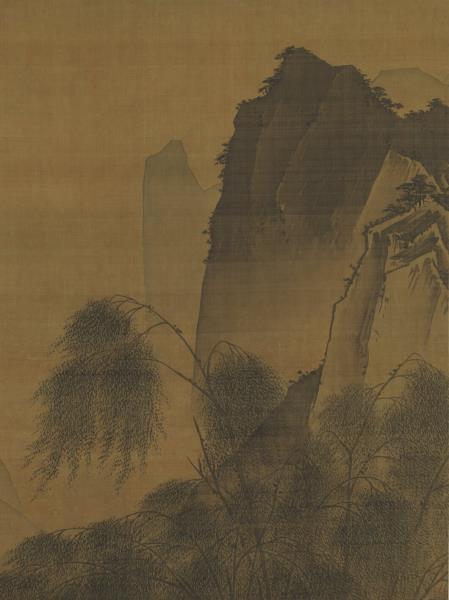 明戴進渭濱垂釣圖　軸