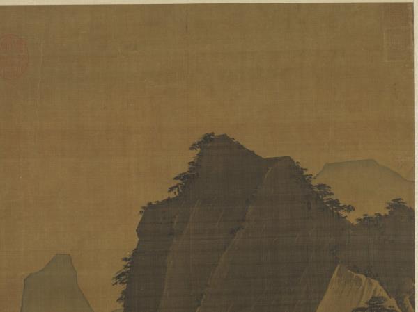 明戴進渭濱垂釣圖　軸