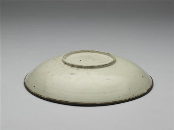 定窯 印花吳牛喘月圖盤