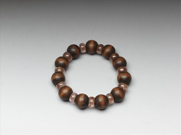 茄楠木碧璽手鐲