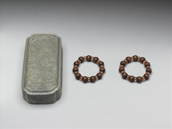 茄楠木碧璽手鐲