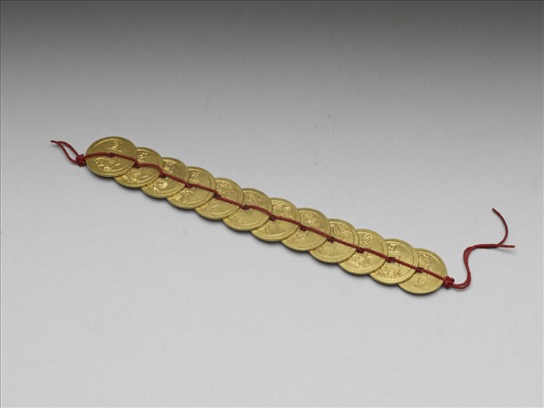 金錢十二屬相串飾