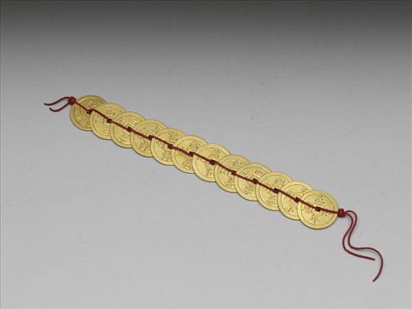 金錢十二屬相串飾