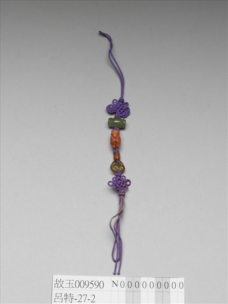 翡翠珊瑚碧璽墜飾