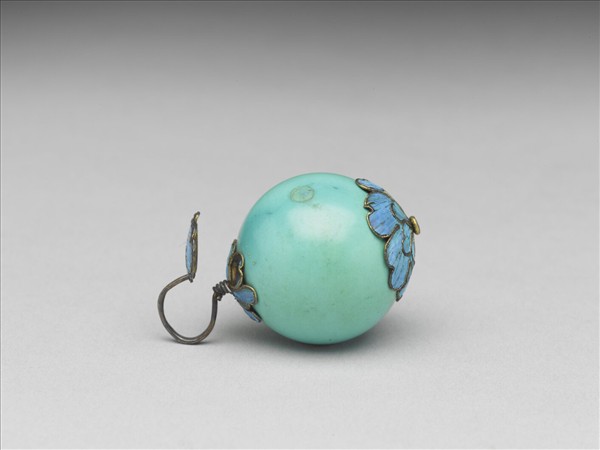 綠松石點翠鈕子