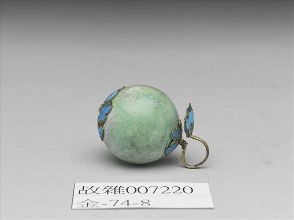 綠松石點翠鈕子