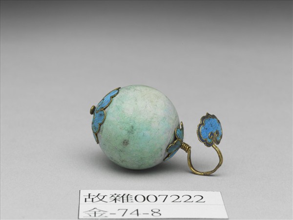 綠松石點翠鈕子